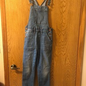 Madewell women’s denim overall size M